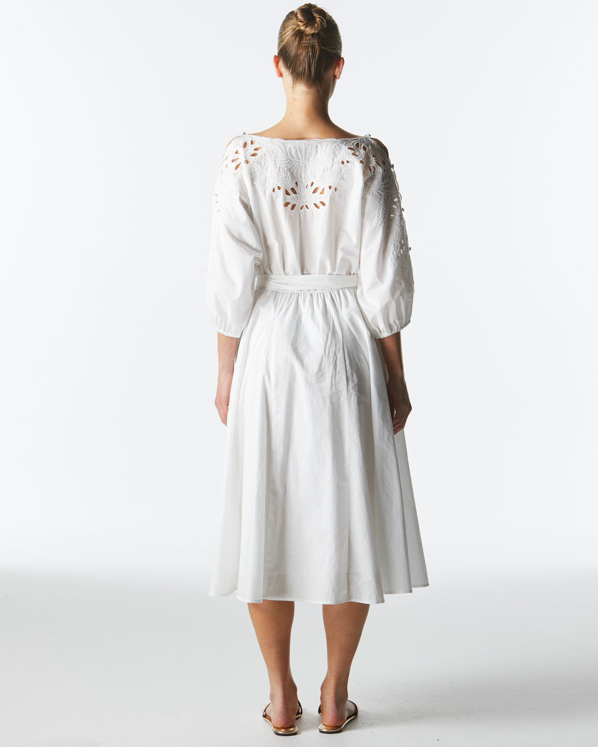 Fate + Becker | Lily pond Embroidered Dress
