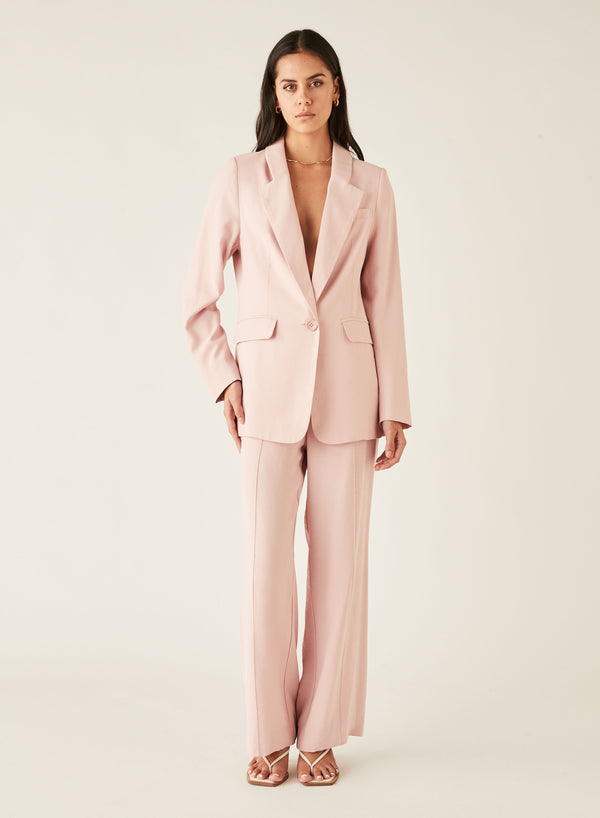 Esmaee Antigua Blazer | Pink