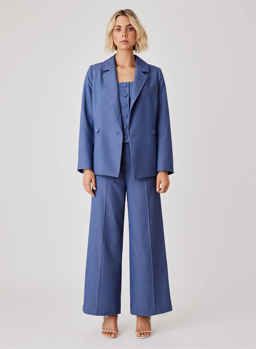Esmaee Pier Blazer | Dark Blue