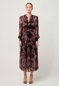 Once Was | Solana Midi Dress