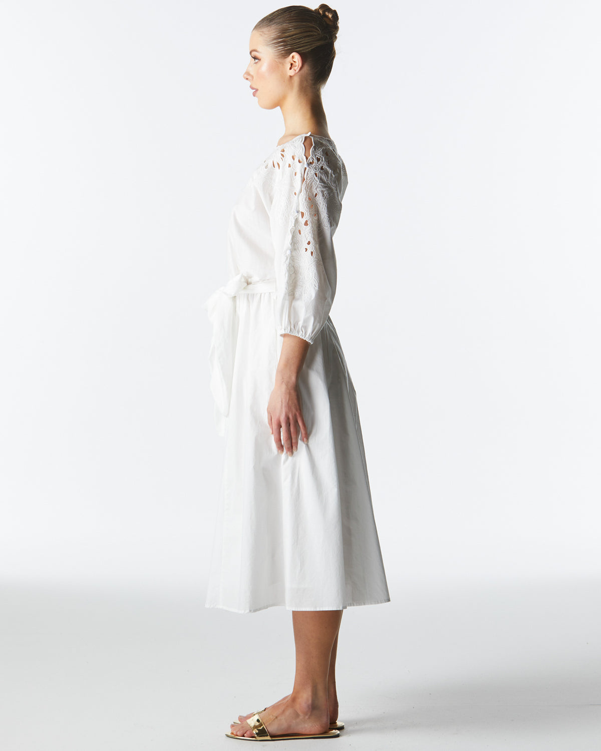 Fate + Becker | Lily pond Embroidered Dress