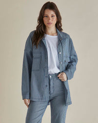 Betty Basics | Cherry Denim Shirt