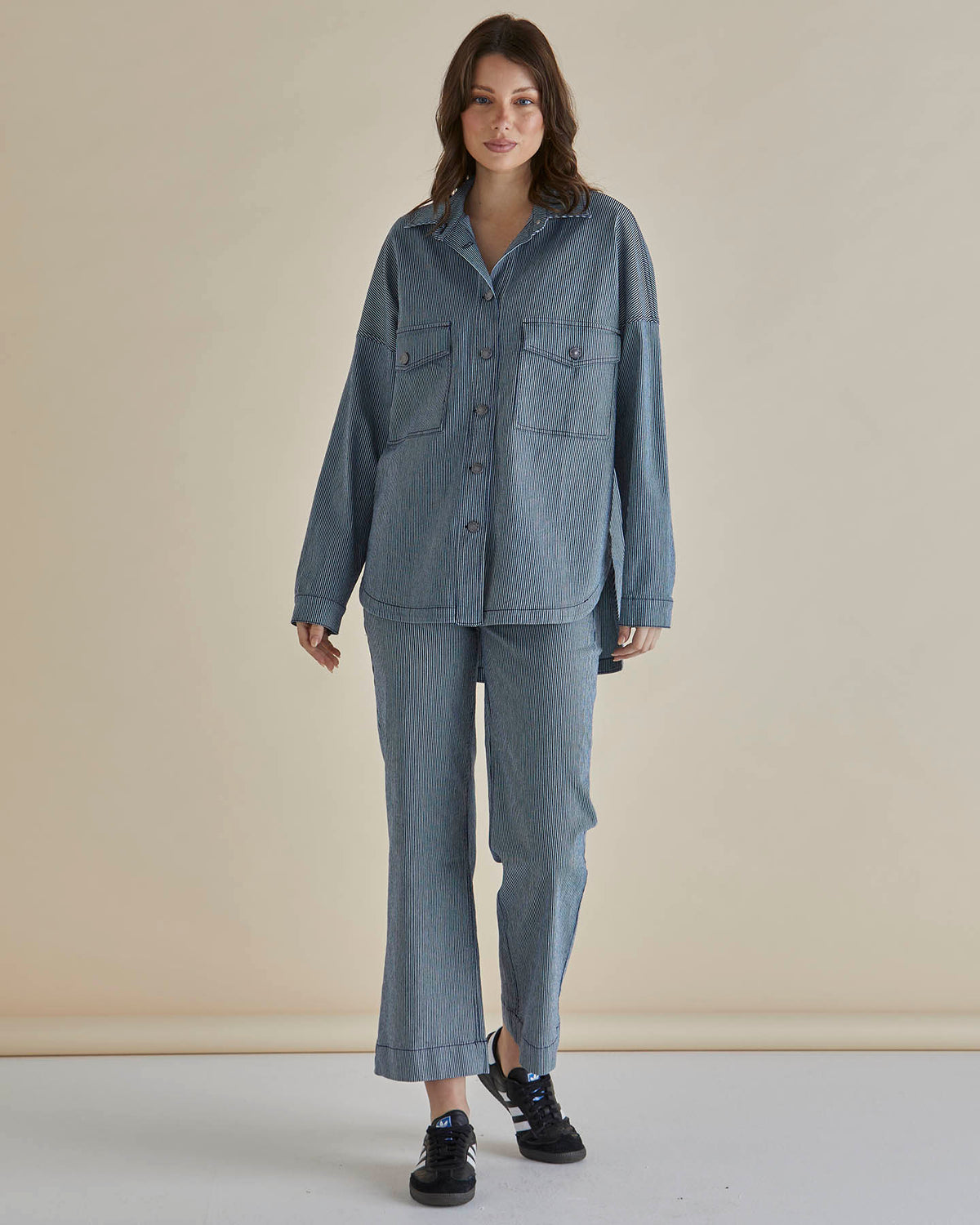 Betty Basics | Cherry Denim Shirt