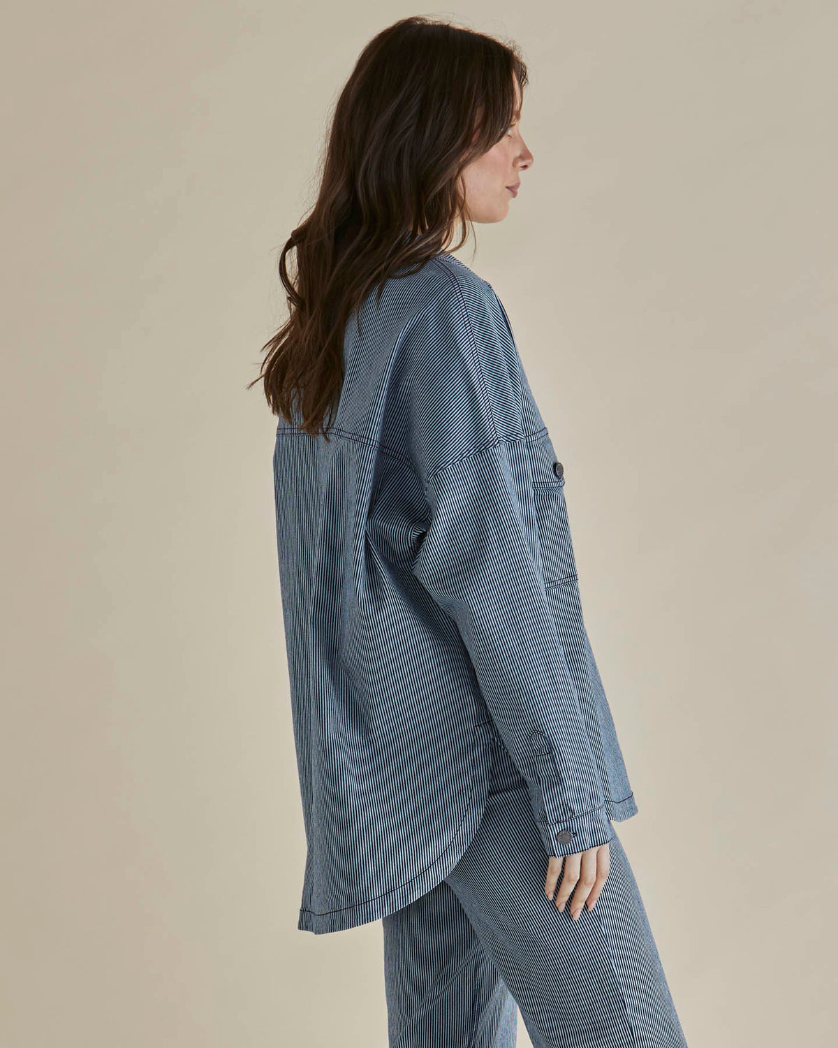Betty Basics | Cherry Denim Shirt