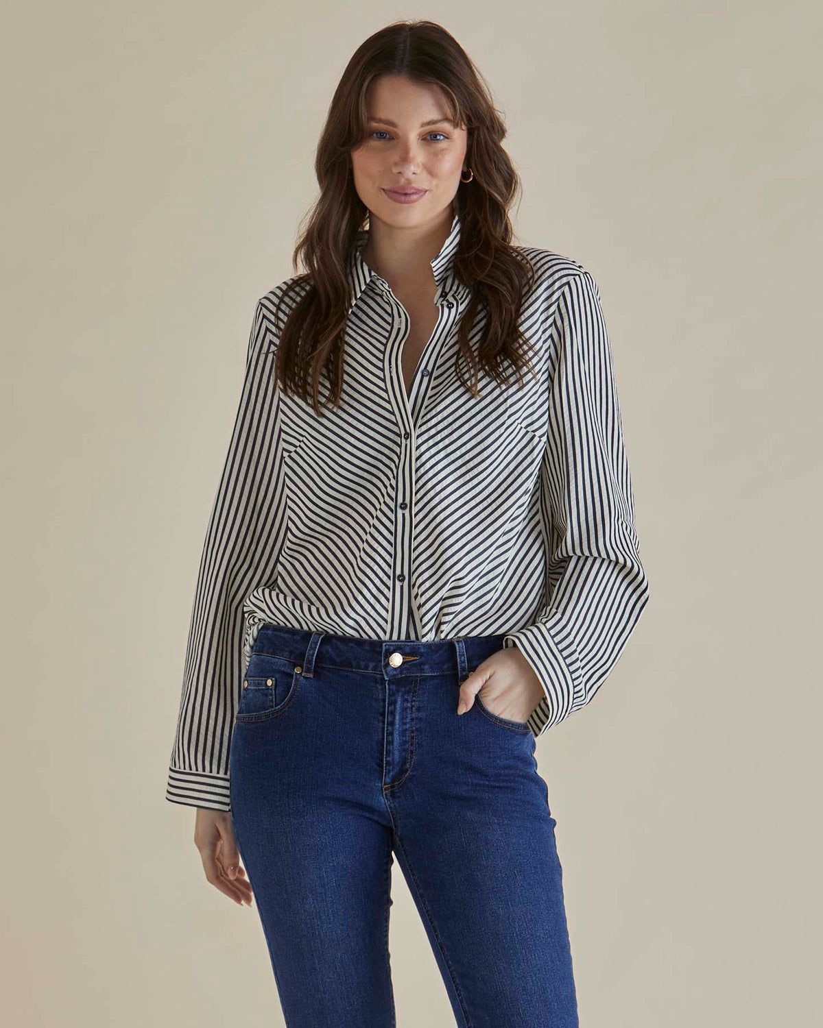 Betty Basics | Crinkle Shirt