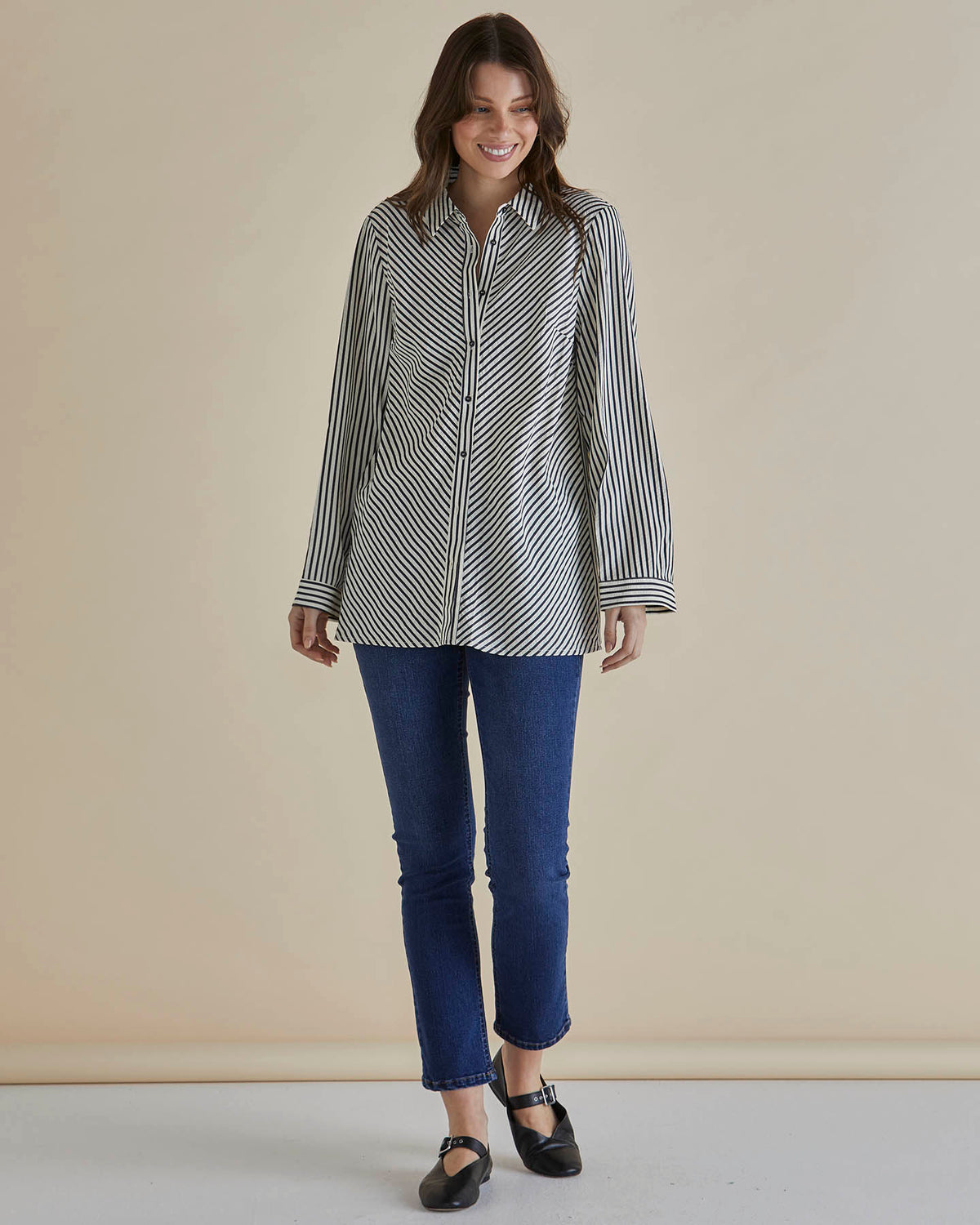 Betty Basics | Crinkle Shirt