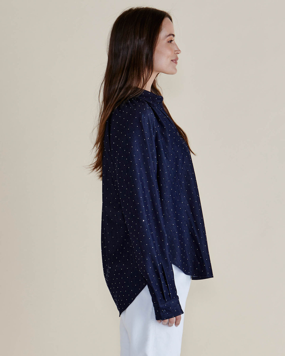 Betty Basics | Lizza Embellished Shirt