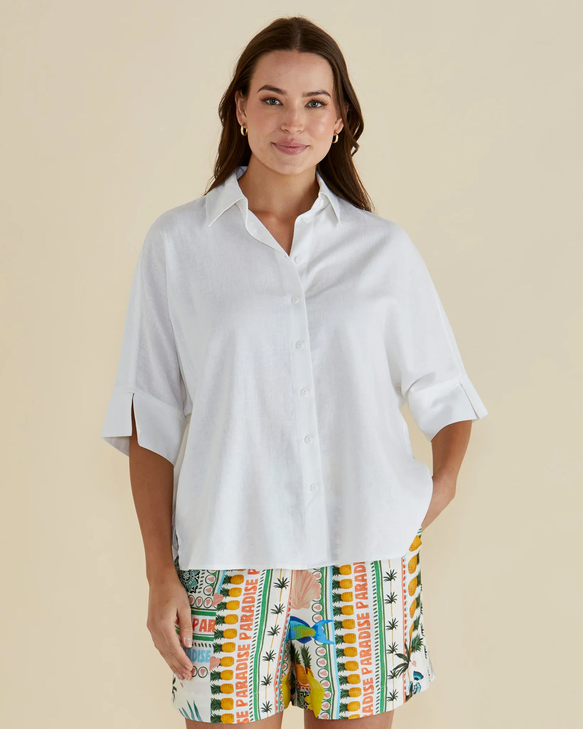 Betty Basics | Lynwood Linen Shirt