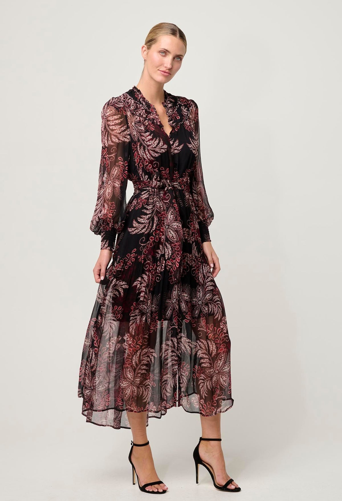 Once Was | Solana Midi Dress