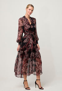 Once Was | Solana Midi Dress