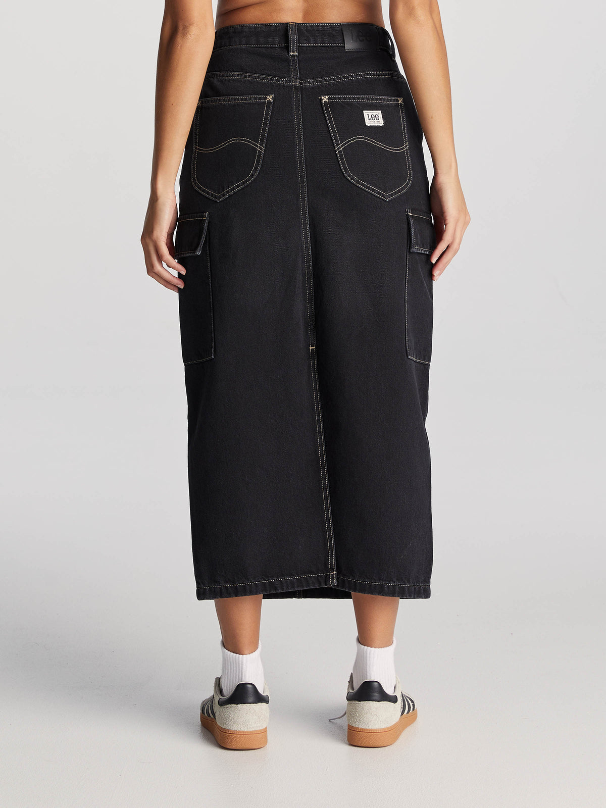 Lee Cargo Midi | Throwback Black