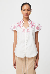 Once Was | Ballou Placement Blouse