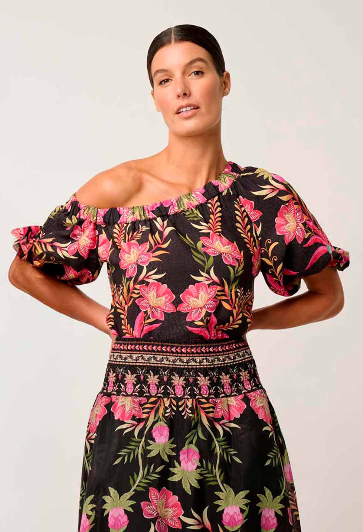 Once Was | Juno One Shoulder Top