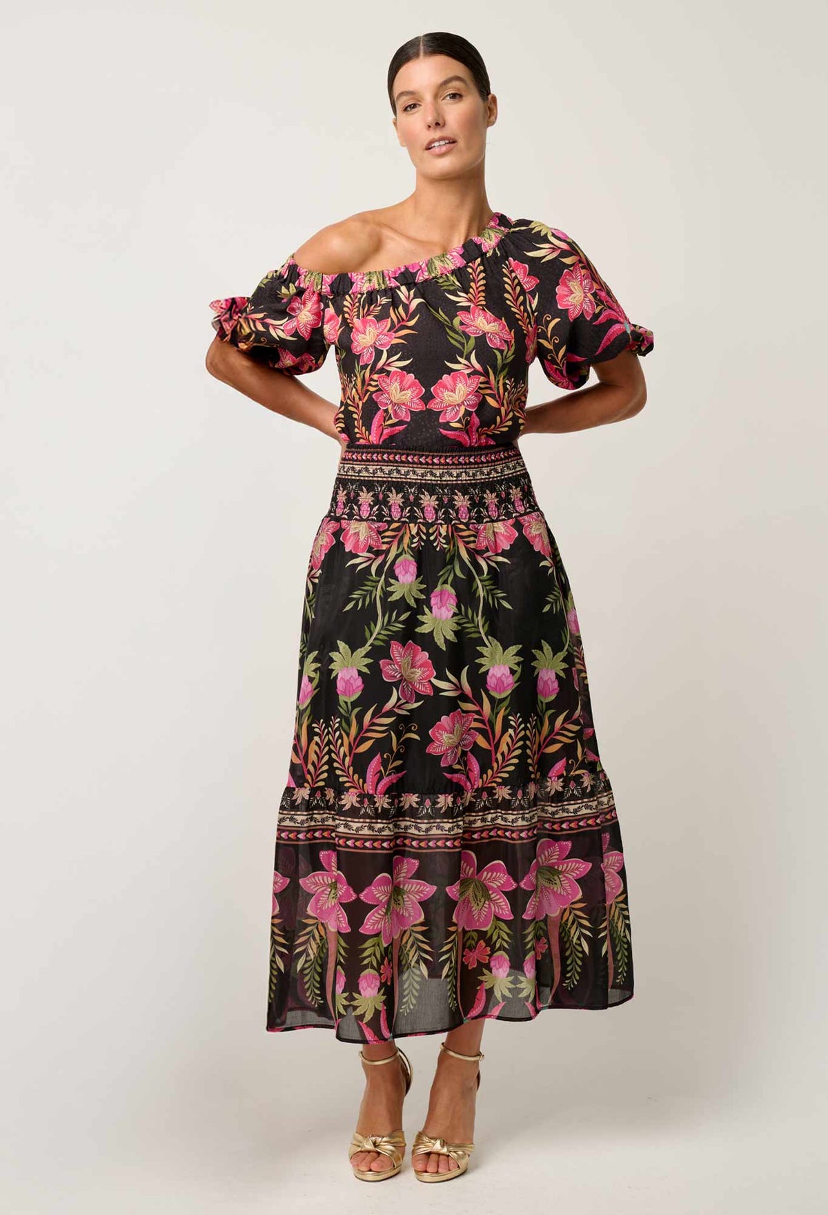 Once Was | Juno One Shoulder Top