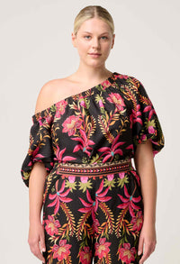 Once Was | Juno One Shoulder Top