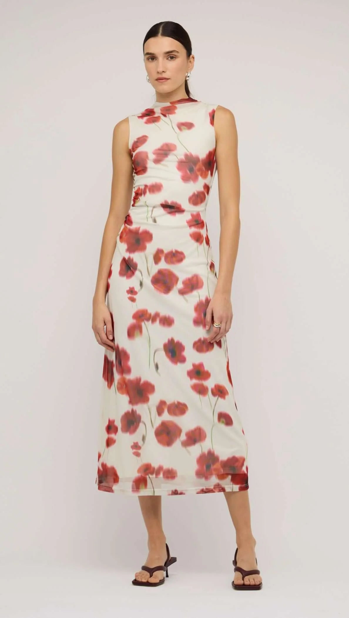 Staple the Label | Lumi Mesh Midi Dress