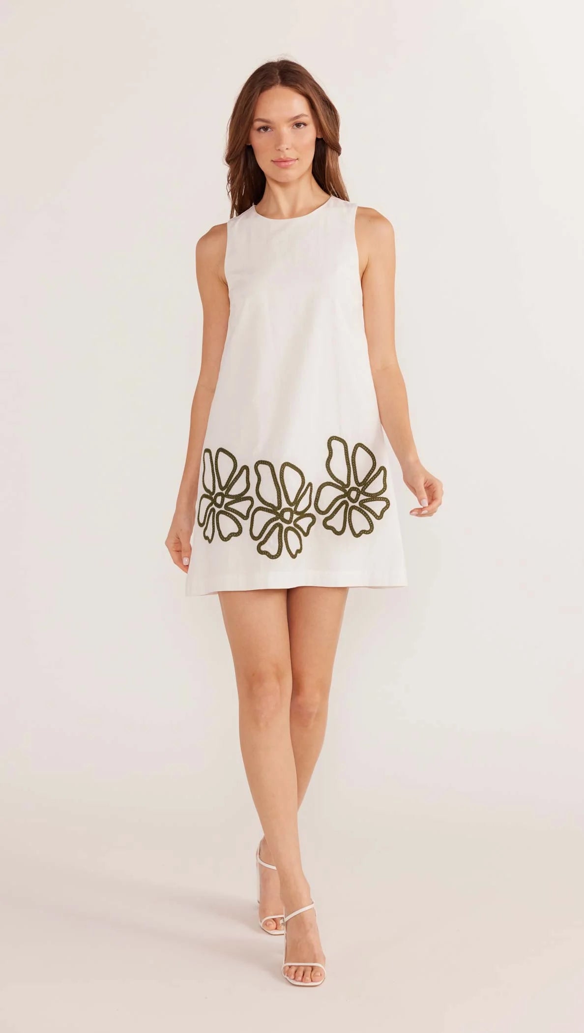 MINKPINK | Kimika Embroidered Mini Dress