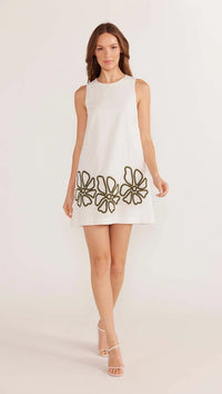 MINKPINK | Kimika Embroidered Mini Dress