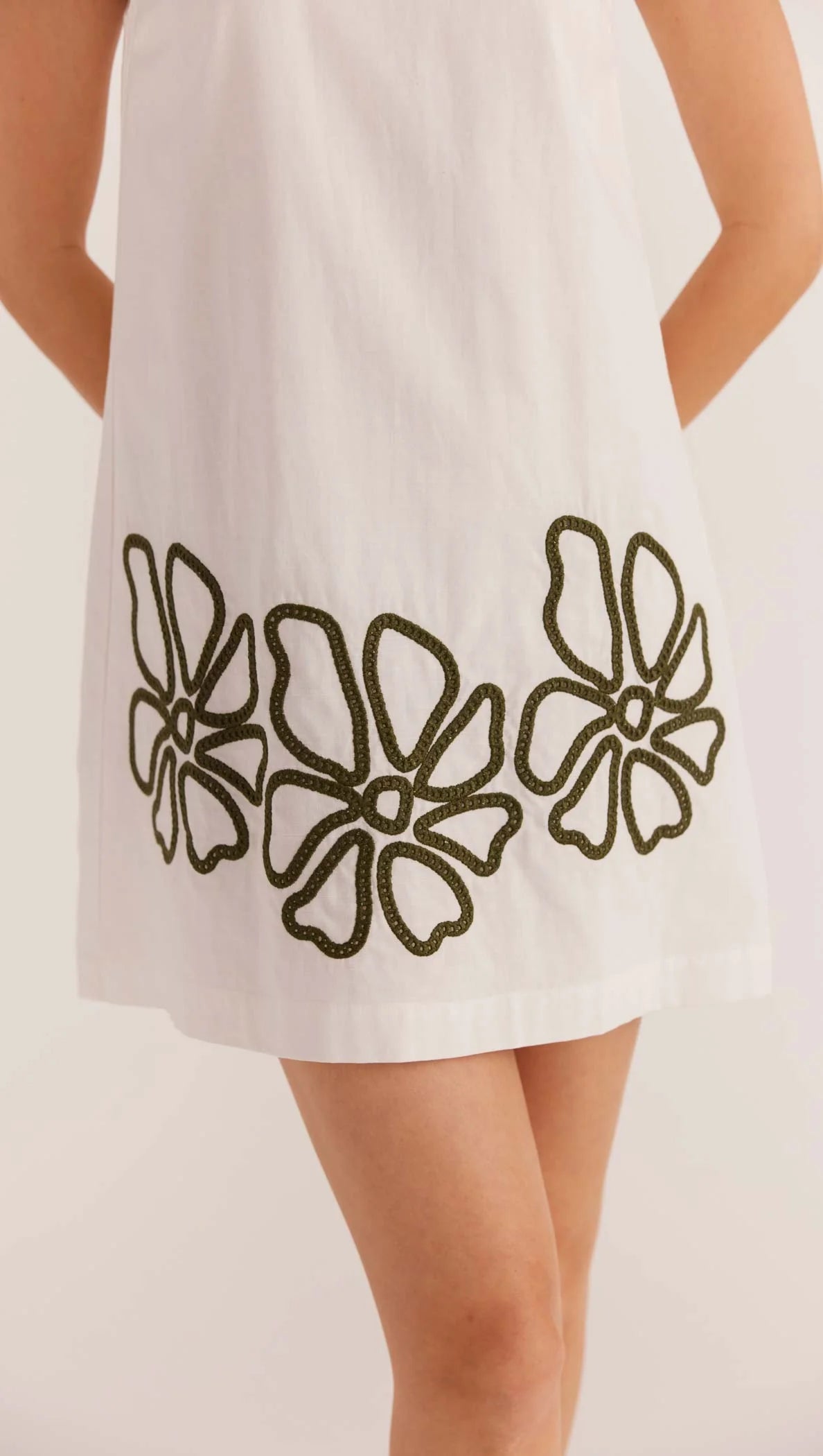 MINKPINK | Kimika Embroidered Mini Dress