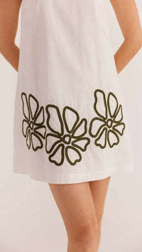 MINKPINK | Kimika Embroidered Mini Dress