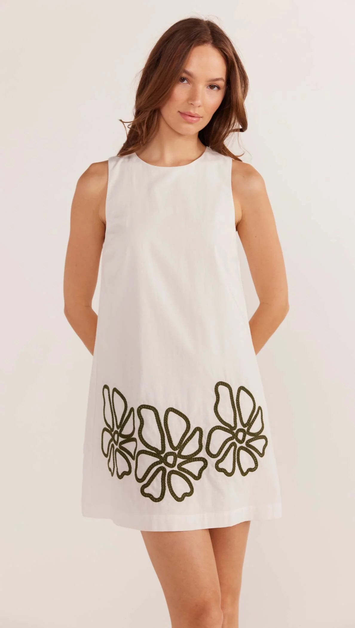 MINKPINK | Kimika Embroidered Mini Dress