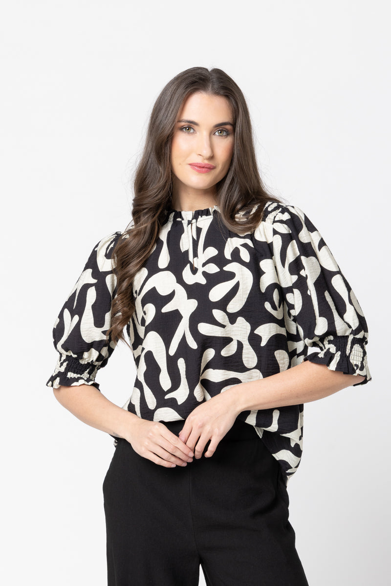 Seeking Lola | Shirt Sleeve Gifted Top