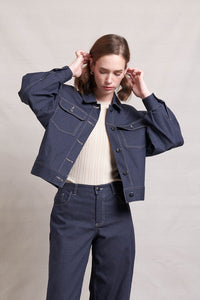 Neris Pump It Up Jacket | Indigo