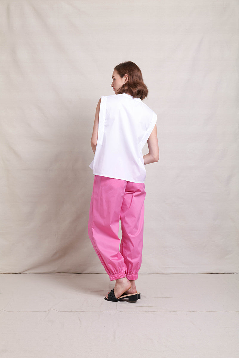 Neris Side Story Top | White