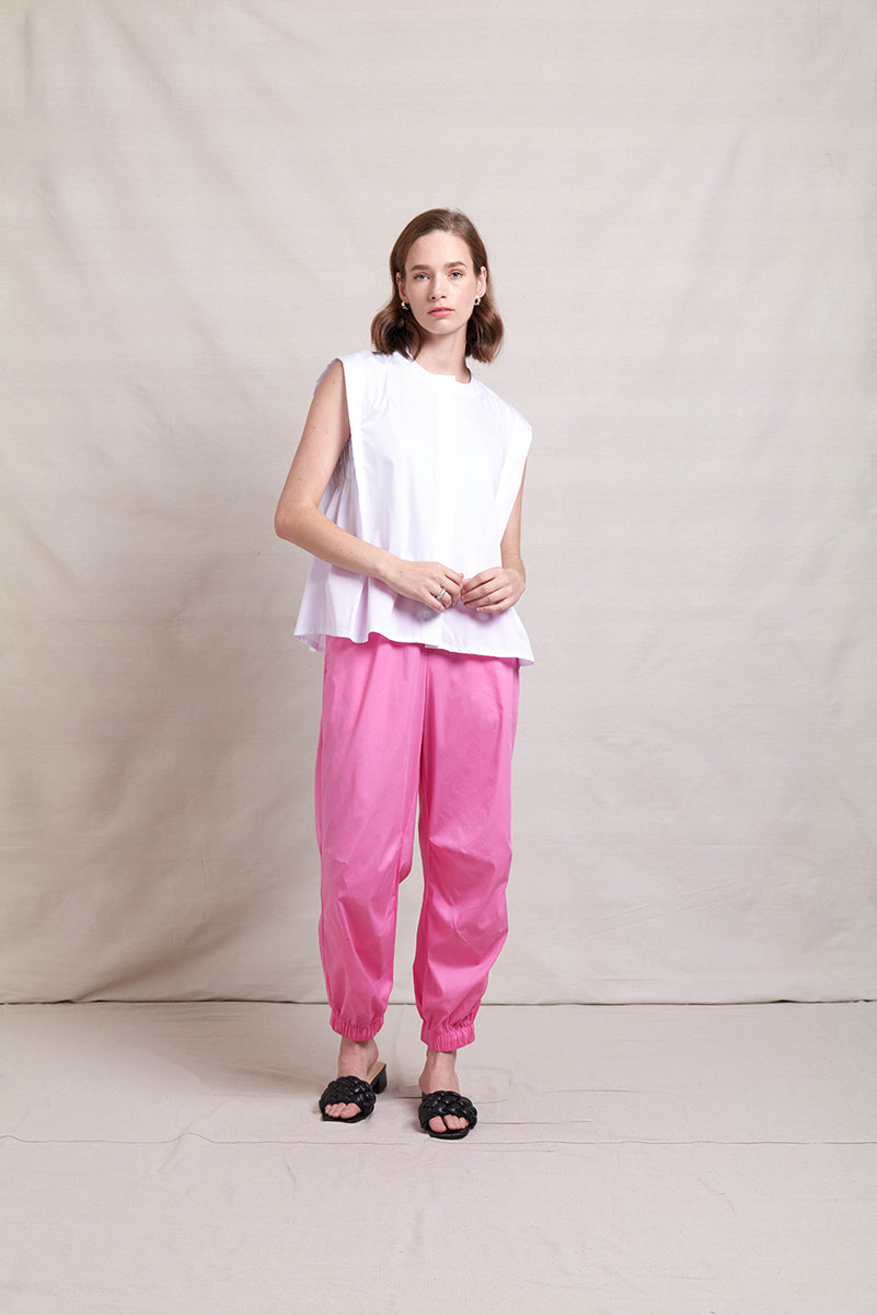 Neris Side Story Top | White