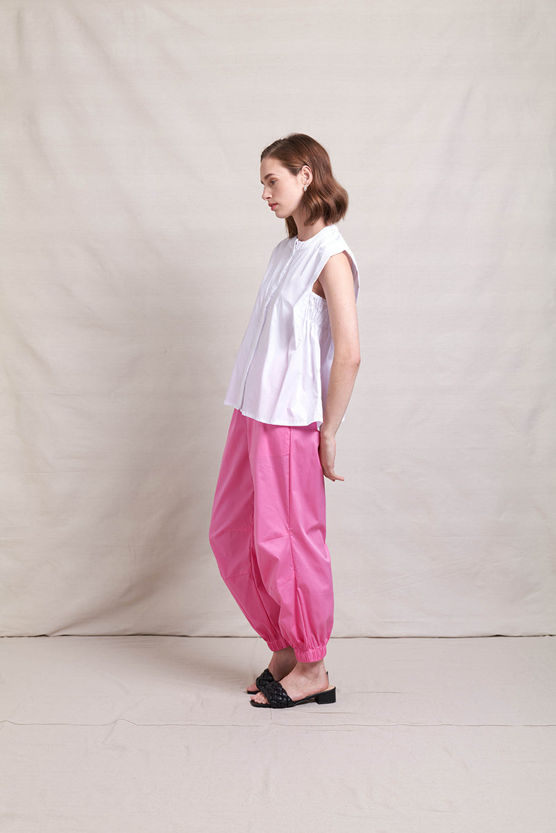 Neris Side Story Top | White