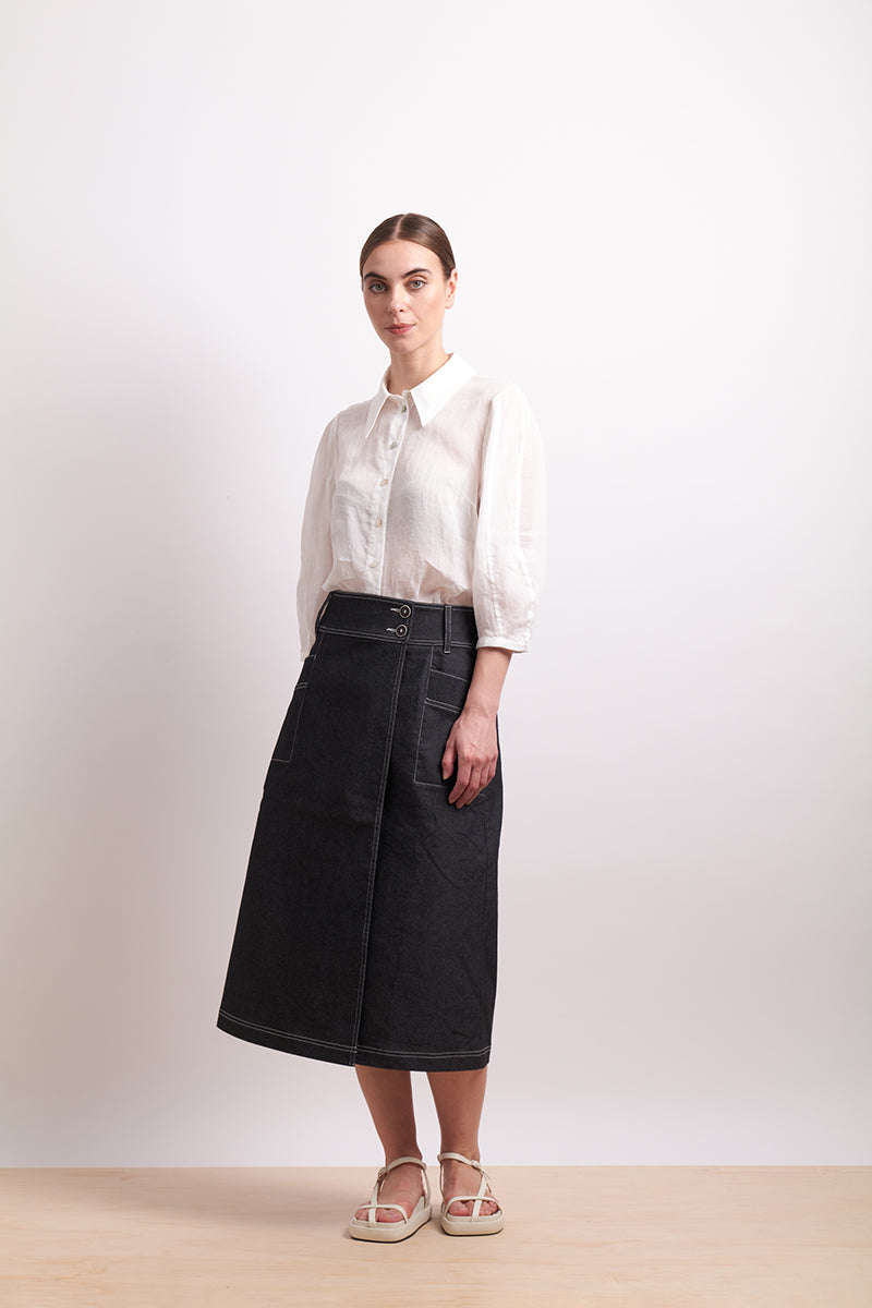 Neris | Pin Tuck Shirt