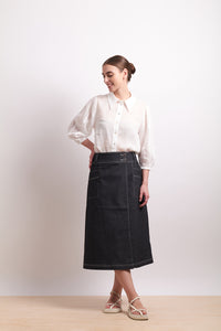 Neris | Pin Tuck Shirt