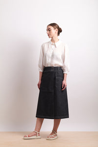 Neris | Pin Tuck Shirt