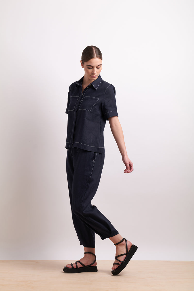 Neris | In Contrast Shirt