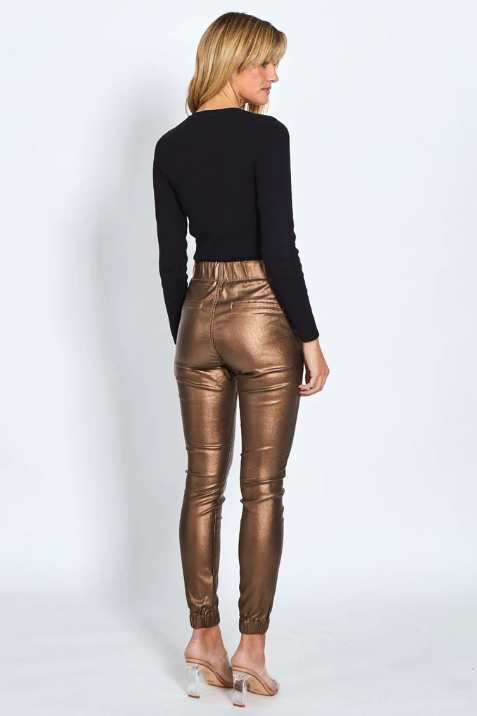 Monaco Hayden Wax Jogger | Bronze