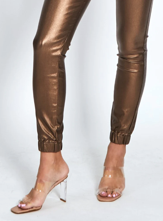 Monaco Hayden Wax Jogger | Bronze
