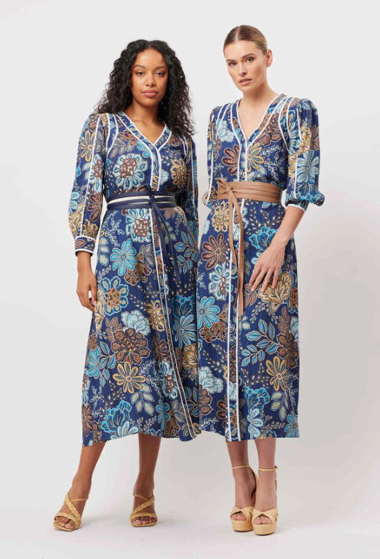 Once Was Laguna Dress | Aztec Flower