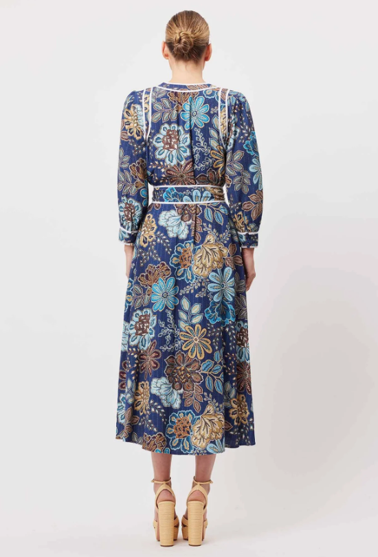 Once Was Laguna Dress | Aztec Flower