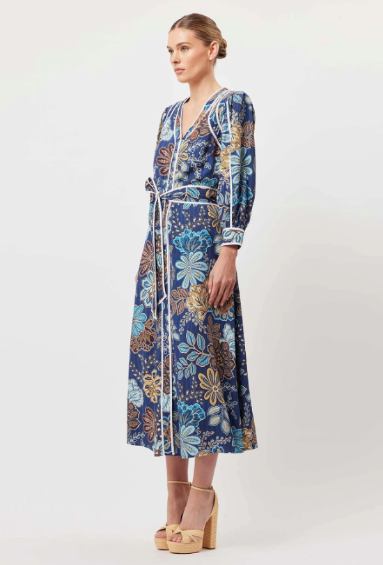Once Was Laguna Dress | Aztec Flower