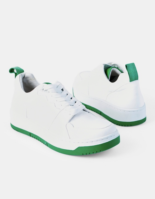 Walnut Gio Sneaker | Emerald