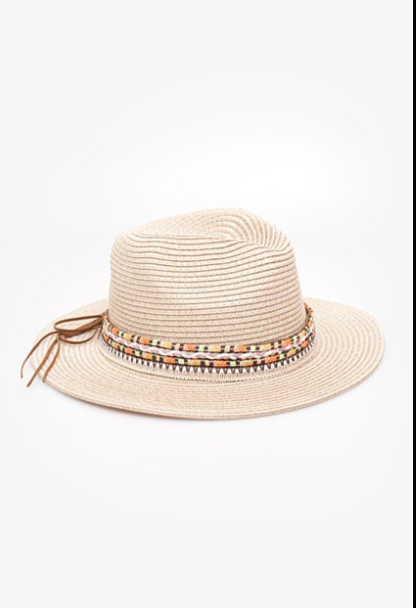 Antler Colour Band Fedora | Sand