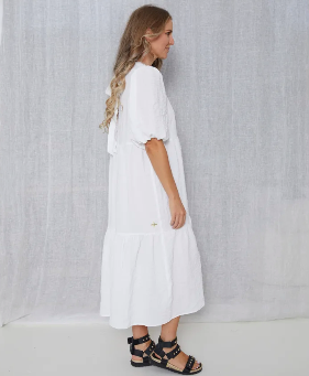 Stella + Gemma Silvana Dress | White
