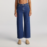 Lee Riders Hi Wide Leg | Indigo Wave Petite Fit