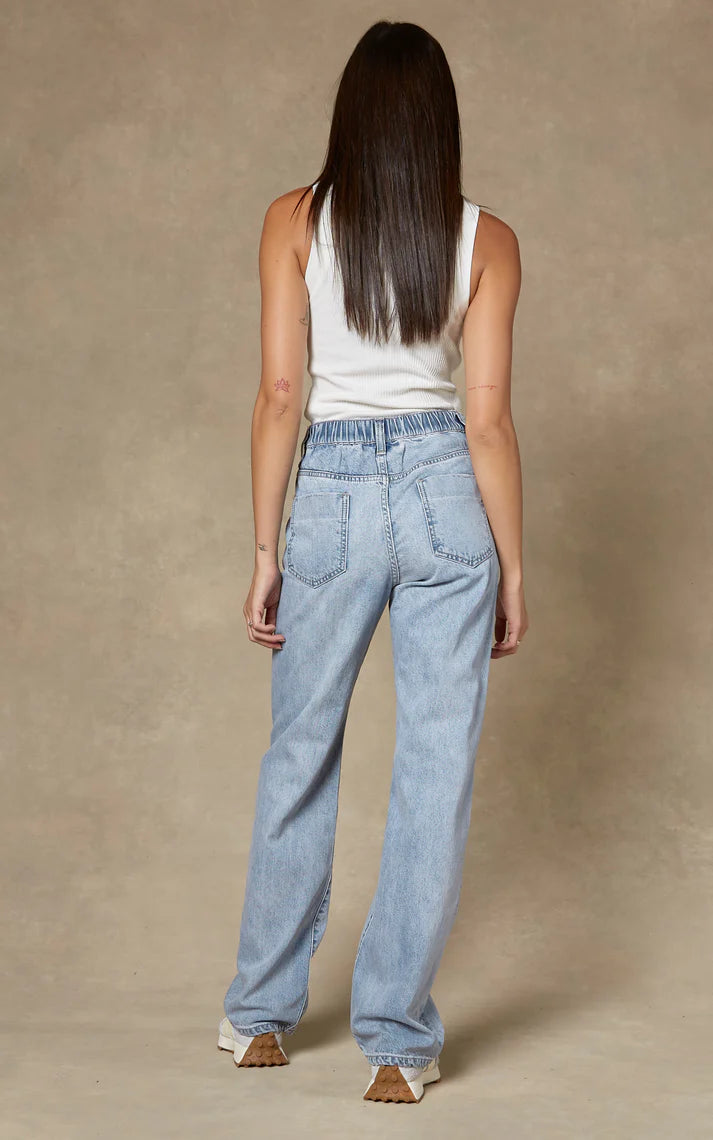 Dricoper Seville Straight Leg Blue Jean | Sunbleached