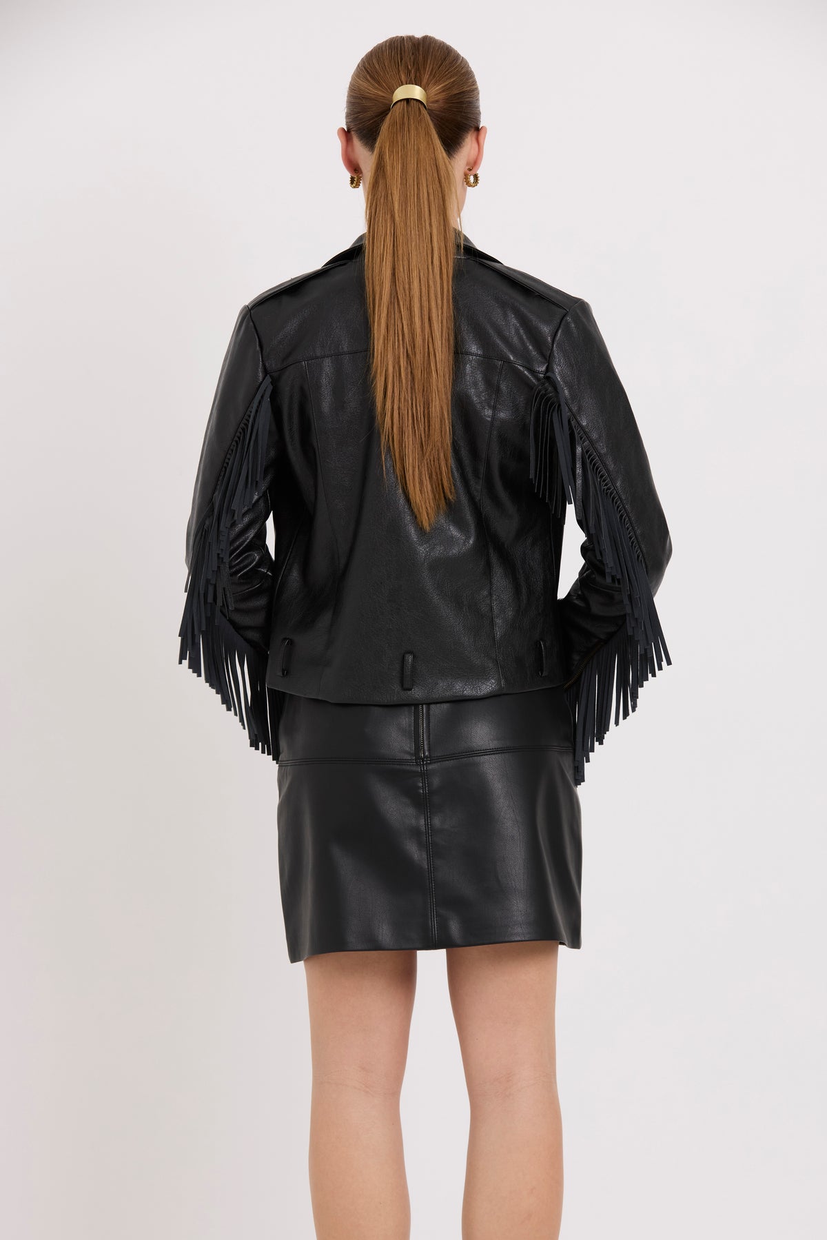 Tuesday Tassel Jacket | Vegan Black