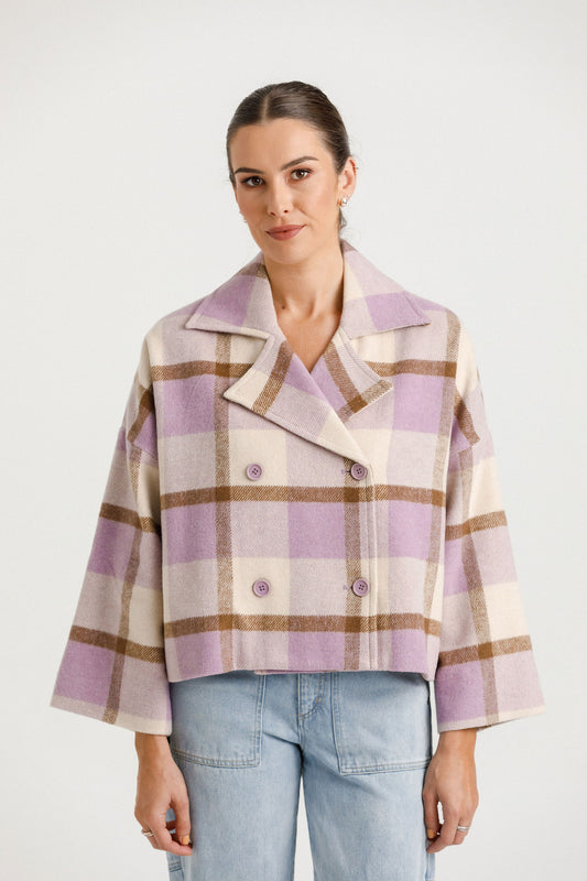 Thing Thing Pixie Coat | Earthy Lilac
