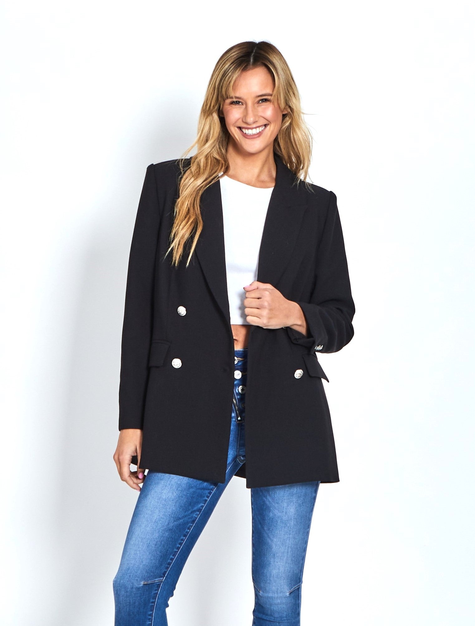 Boyfriend hot sale blazer black