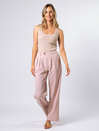 Stella + Gemma Blaise Pants | Rose