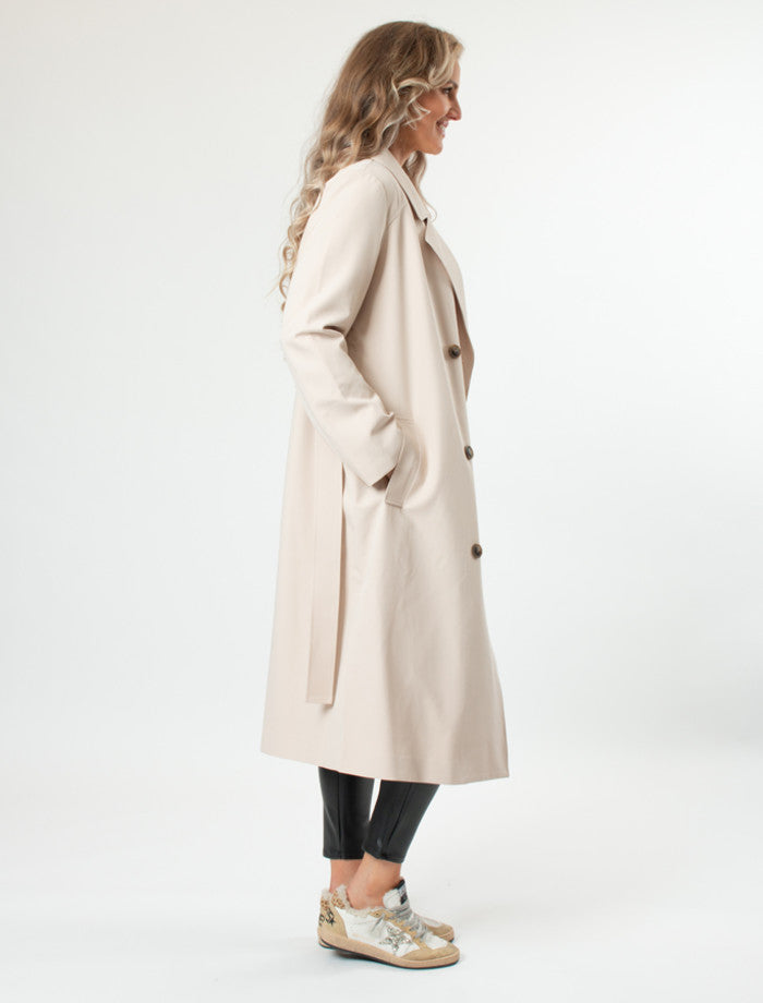 Stella + Gemma Boston Trench | Creme Brulee