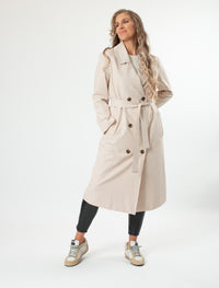 Stella + Gemma Boston Trench | Creme Brulee